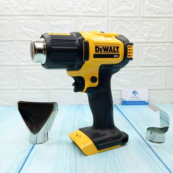 Khò thổi nhiệt pin, Máy thổi hơi nóng dùng Pin 18V Dewalt DCE530
