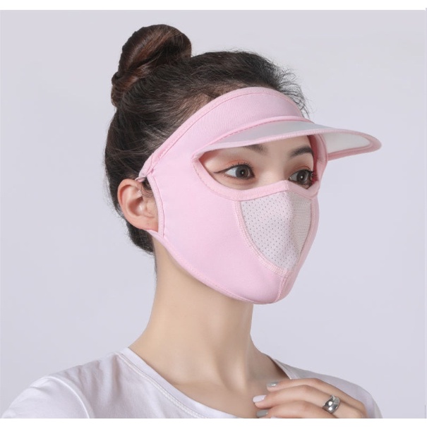 Khẩu trang Ninja che kín mặt, thoáng khí, chống nắng có vành tiện dụng cho nam nữ
