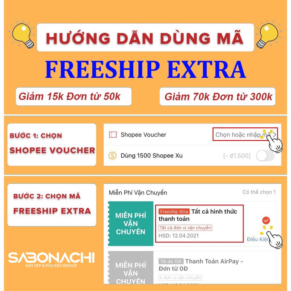 Dép cao su nam cỡ lớn size 44-49