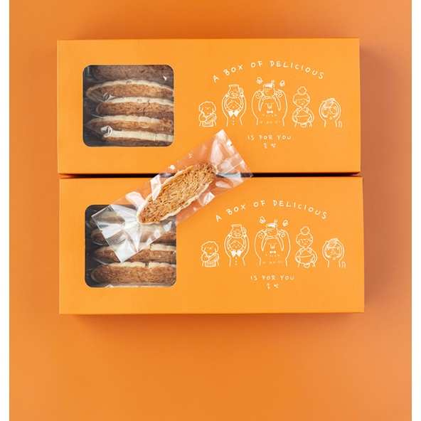 Túi bánh Biscotti, Túi Bánh Dứa, Túi Trà Hoa - Trong Suốt hay cáng mờ (50c / bịch) dài 13, ngang 4.5 , mở hông 2,5 cm