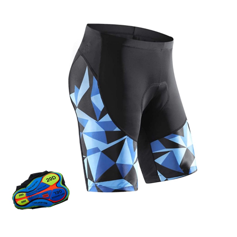 Quần Short Đi Xe Đạp Mau Khô Thoáng Khí Chống Tia UV Mùa Hè Cho Nam