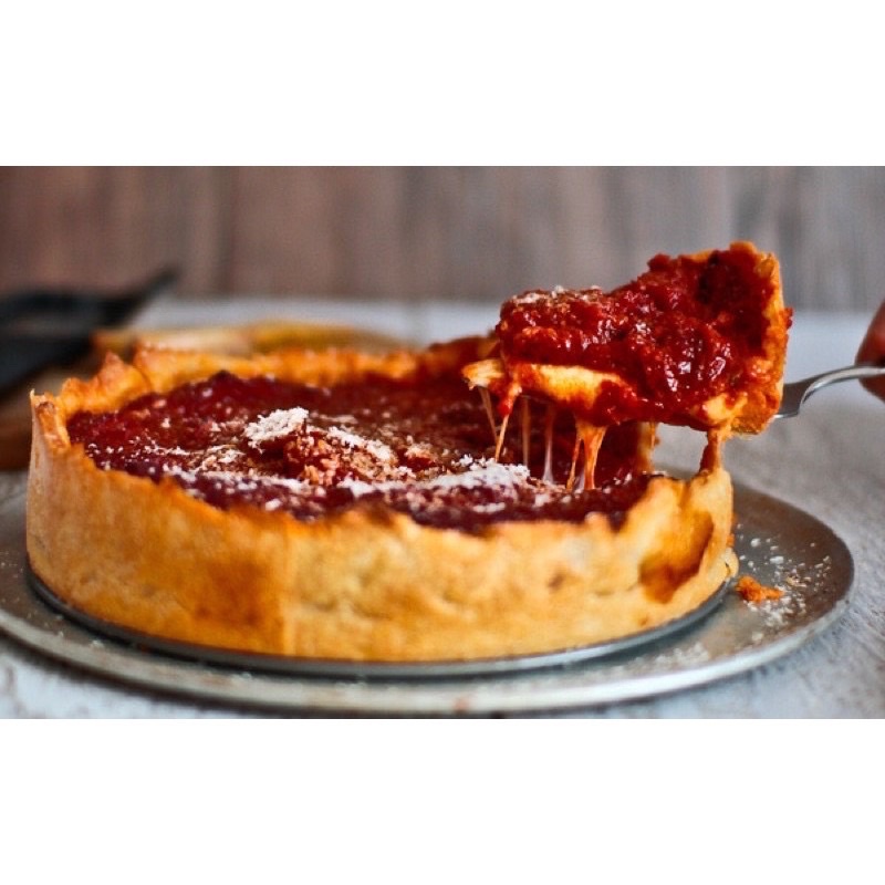 Chảo nướng pizza chicago sâu lòng / Khuôn pizza nhân nhồi các cỡ