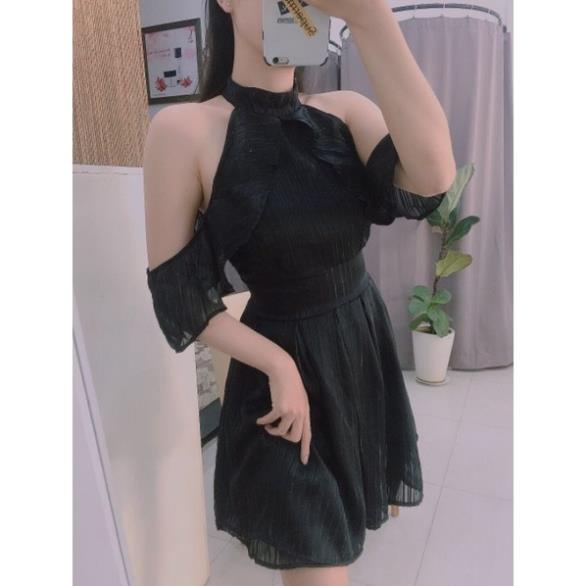 Đầm dự tiệc tay bèo cánh tiên đáng yêu Mincy Dress