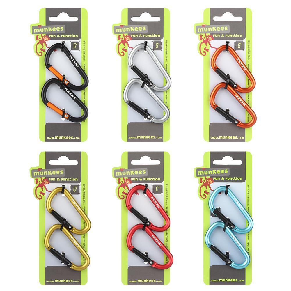 MUVAKO Set 2 Móc Khóa Leo Núi Bằng Hợp Kim Chất Lượng