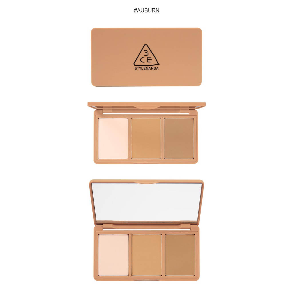(AUTH, TEM HIDDEN TAG) Bảng Phấn Tạo Khối Highlight 3 Ô 3CE Face Contour Tuning Palette | BigBuy360 - bigbuy360.vn