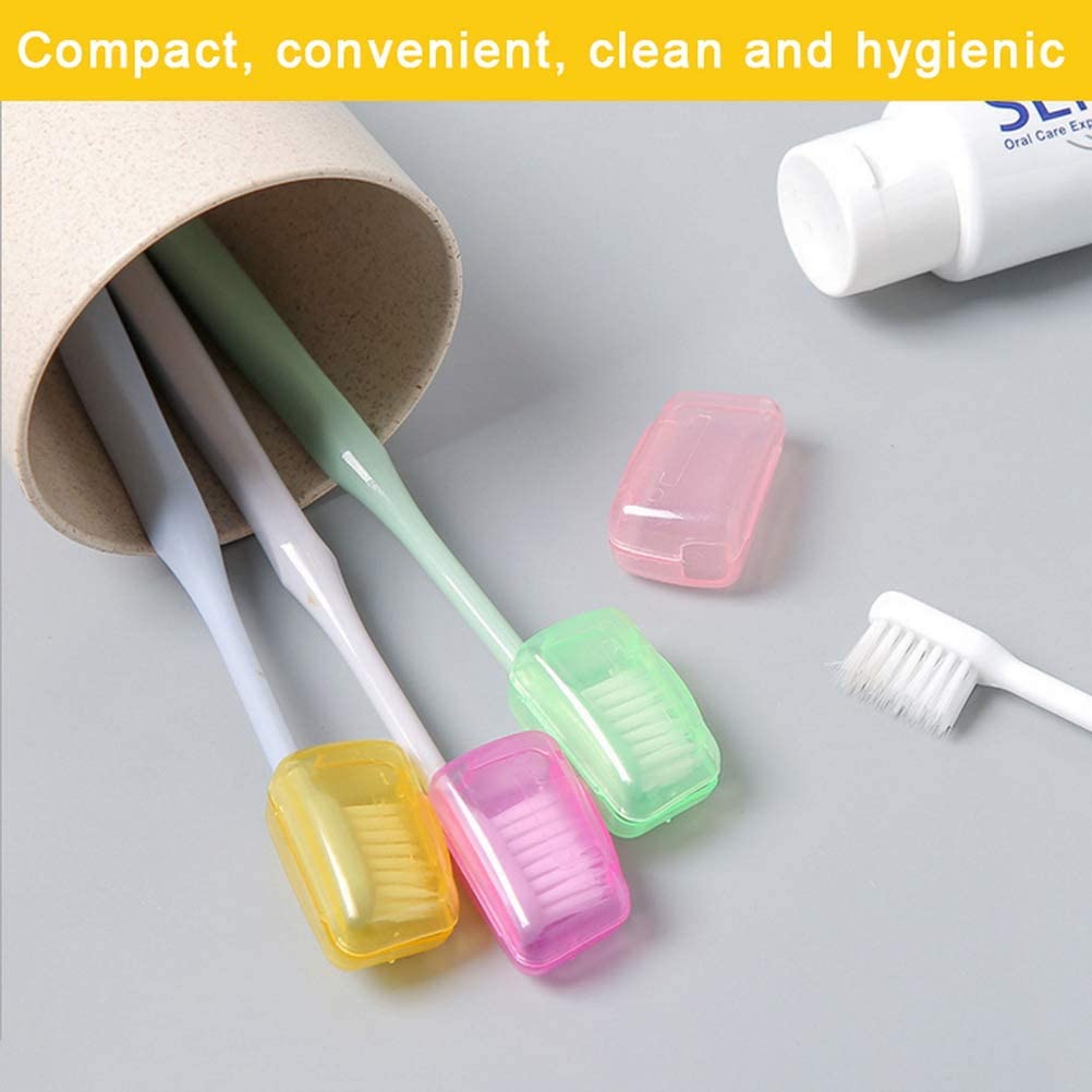 Set 5 nắp bảo vệ đầu bàn chải đánh răng tiện dụng khi đi du lịch