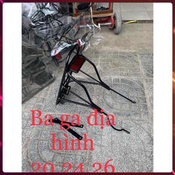 FREE SHIP | baga sắt lắp vừa mọi loại xe đạp 20”,24”, 26”, 27,5” giá rẻ