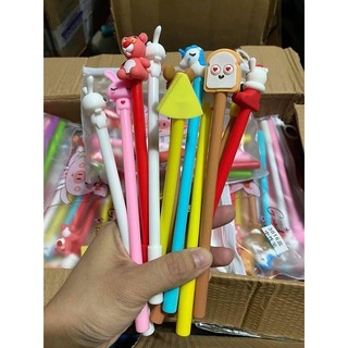10 Bút Mực Nước Kiểu Dáng Siêu Yêu ( Mực Tím )