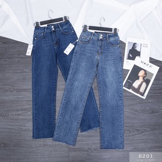 Quần Jean Form Suông 2 Nút S201 _Nhienvintage AQ342