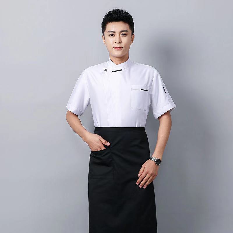 Plus Áo Khoác Đầu Bếp Tay Ngắn / Dài Chuyên Nghiệp