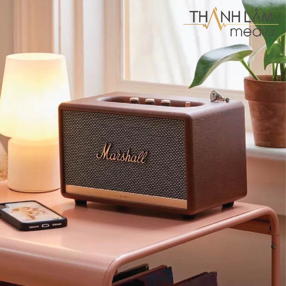 Loa bluetooth Marshall Acton 2 NEW chính hãng - loa để bàn nhỏ gọn công suất 60W - bảo hành 12 tháng