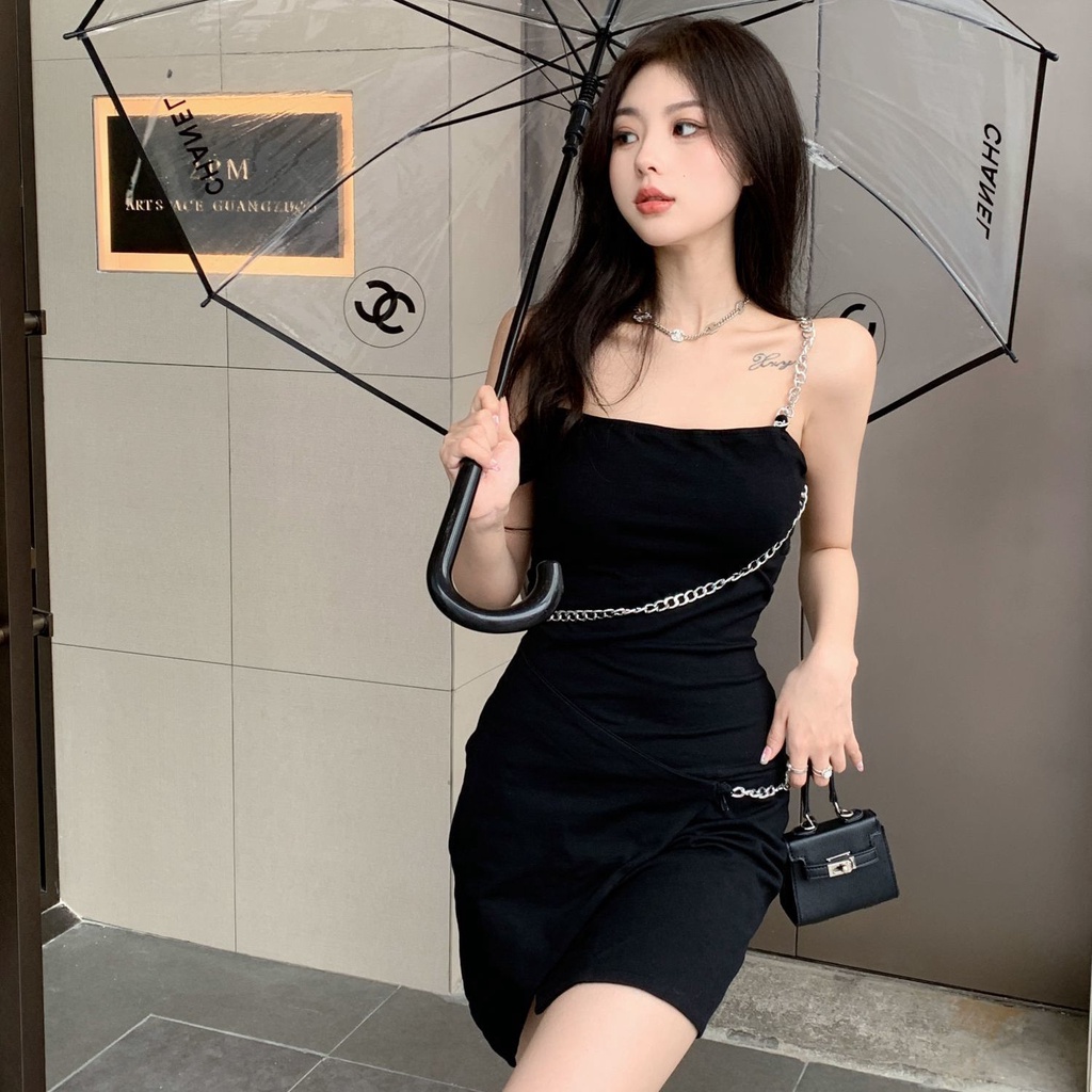 Đầm Nữ Hai Dây Dáng Ôm Thời Trang Quyến Rũ  tao bao