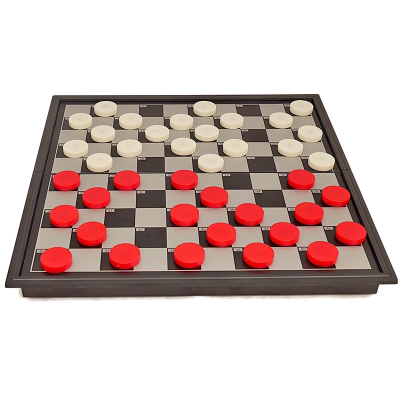 bộ cờ checkers ( cờ đam ) siêu hot - bộ cờ giúp thư giãn hữu ích - mã mb3800c ( kích thước 26.26.2cm)