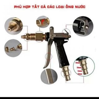 Súng xịt xe,  tưới cây,  bắn cây cao xa 15m