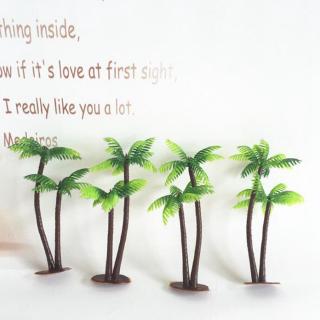 Cây Dừa Nhân Tạo Trang Trí Bể Cá