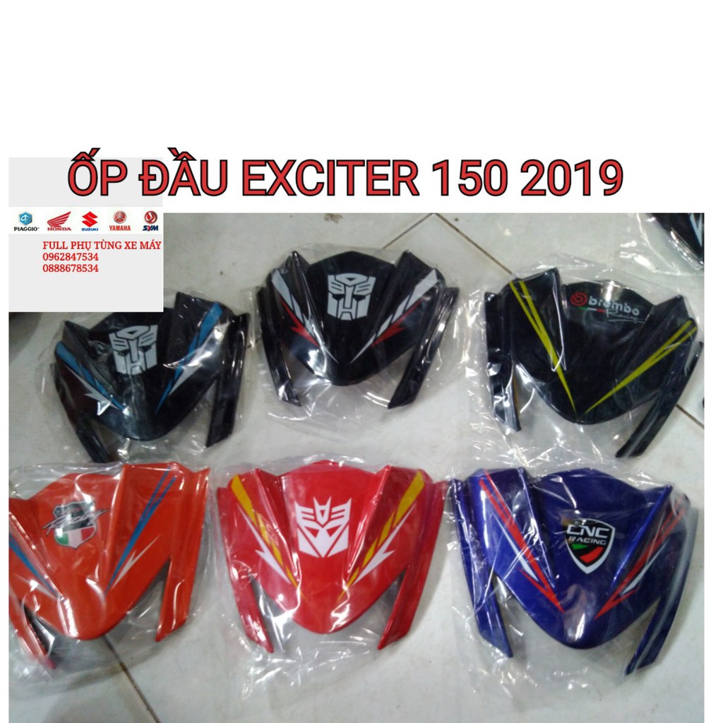 ỐP ĐẦU EXCITER 150 2018 - 2019 2 tai dưới