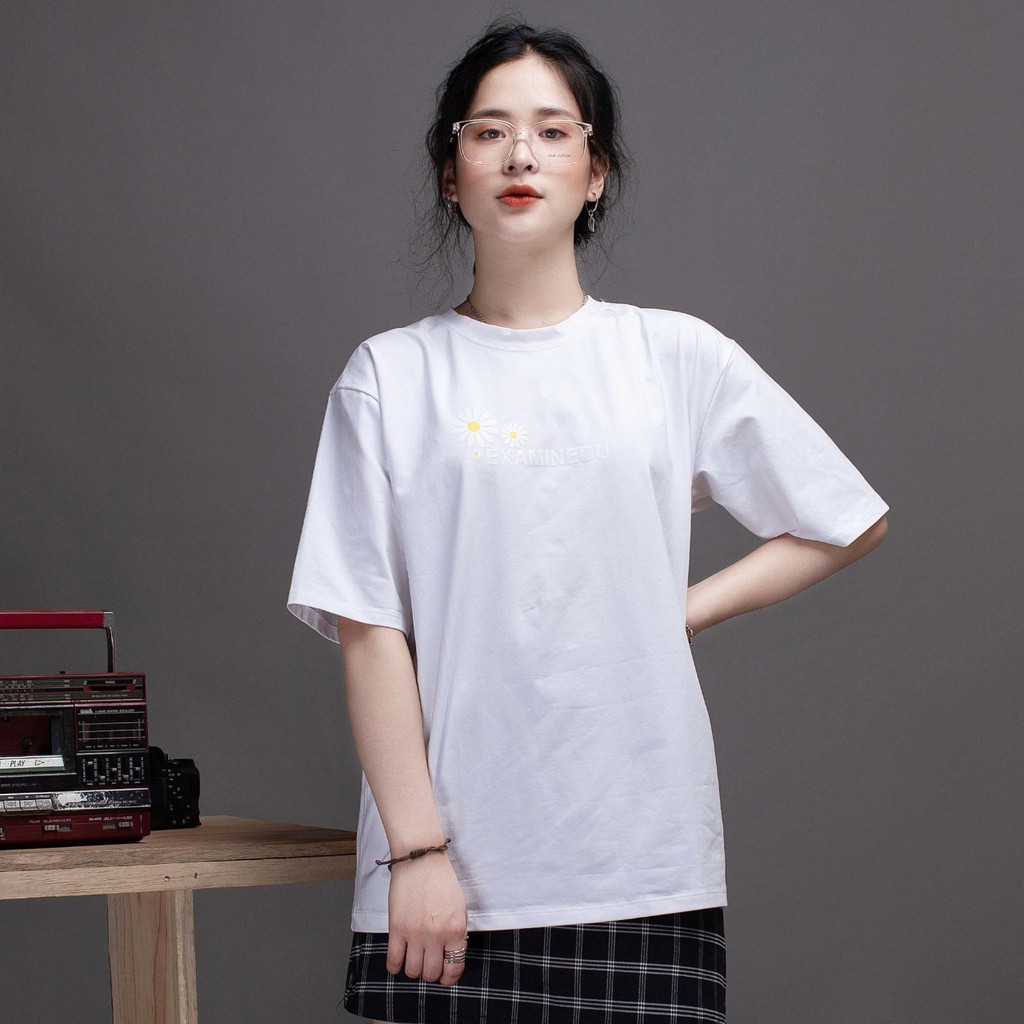 Áo thun nữ Goness tay lỡ LF basic tee phông form rộng oversize 4 dáng xuông cực chất