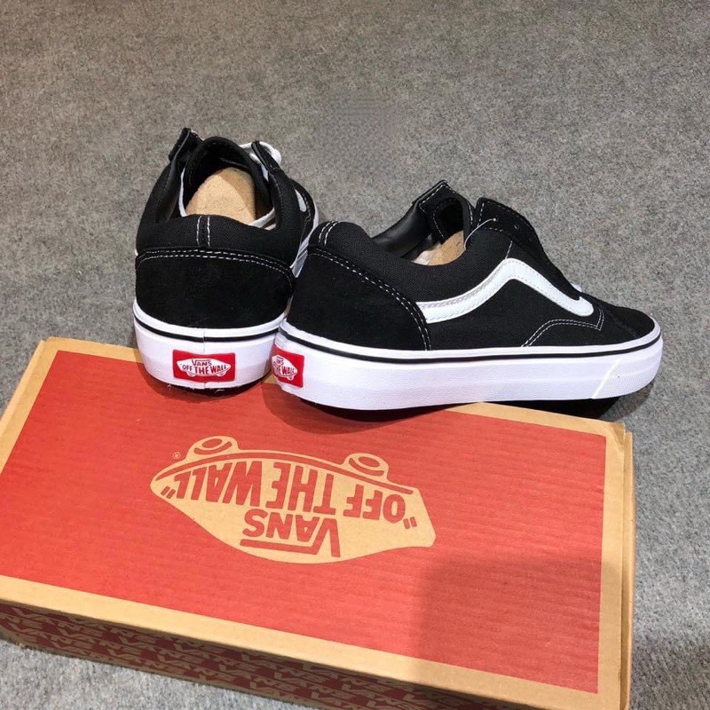 ẢNH THẬTGiày thể thao sneaker old skool đen trắng
