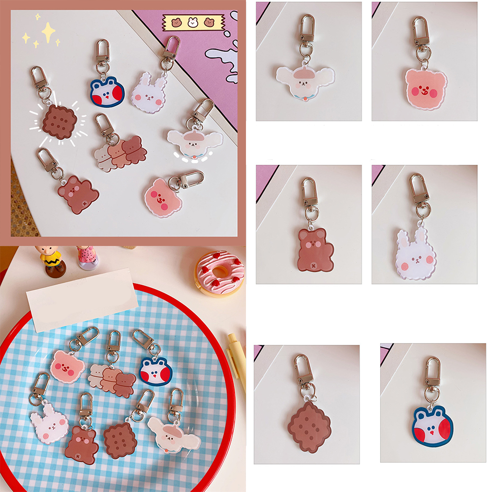 Móc Khóa Hình Gấu Dễ Thương
