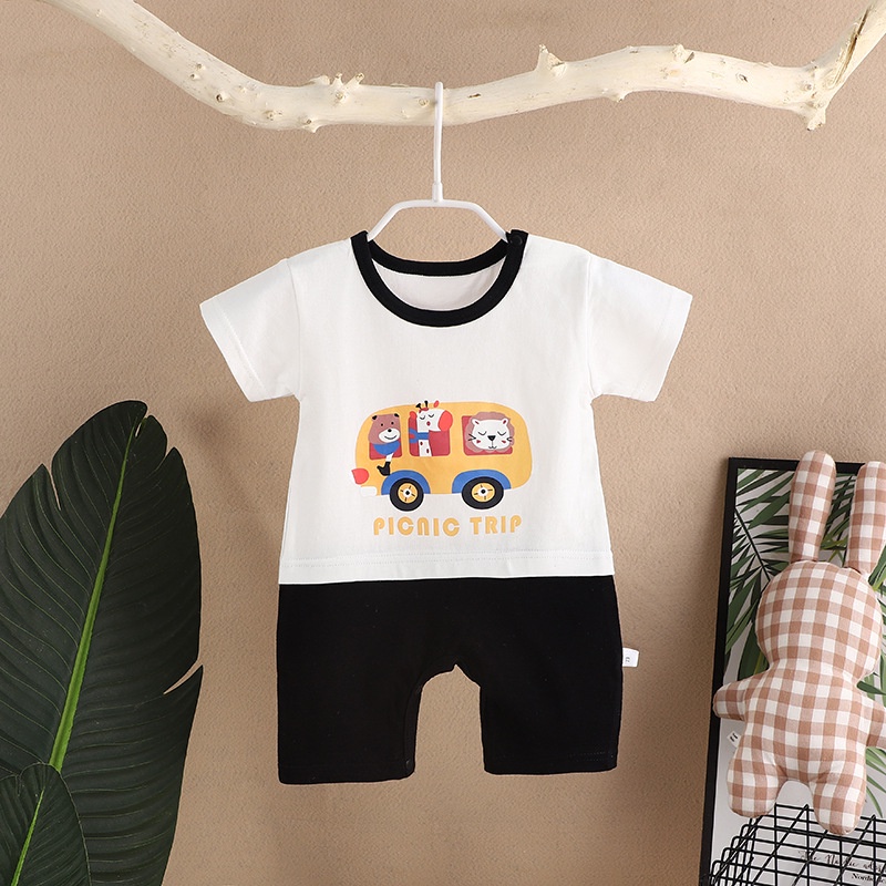 Romper Ngắn Tay Cho Trẻ Sơ Sinh -18 Tháng