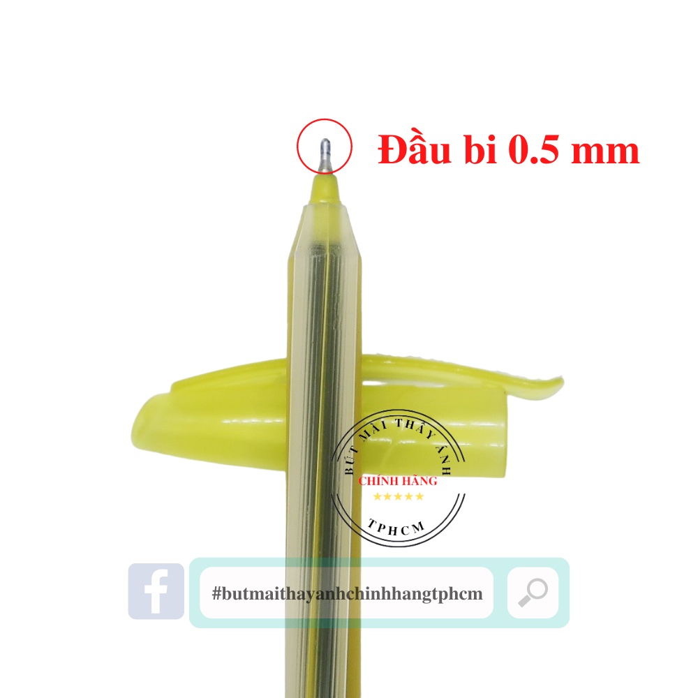 Bút bi nến viết êm, đều mực
