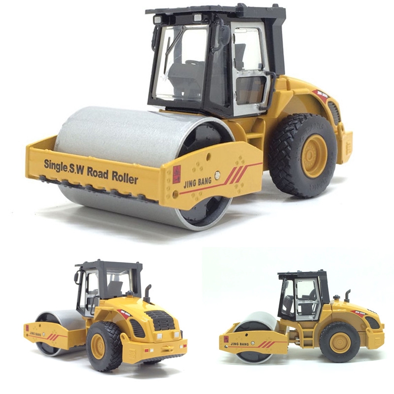 Mô hình đồ chơi xe lu tỉ lệ 1:60