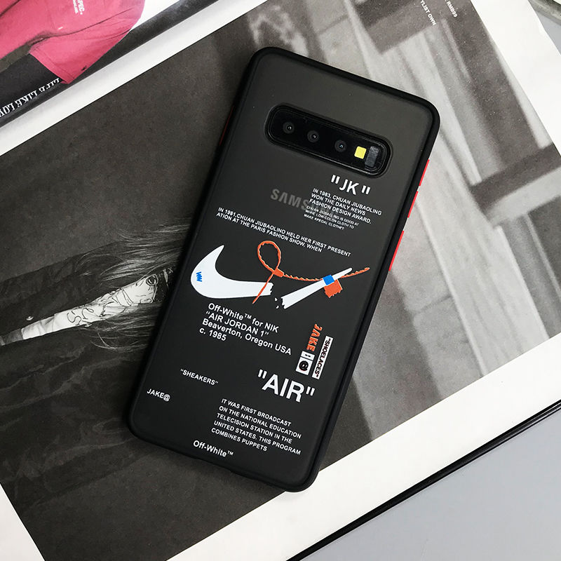 Ốp logo Nike Air cho Samsung Galaxy S20 S20+ S20 Ultra S10 S10+ S9 S9+ Note 10 Note 10+ Note 9 Note 8 S11 S11+ 5G