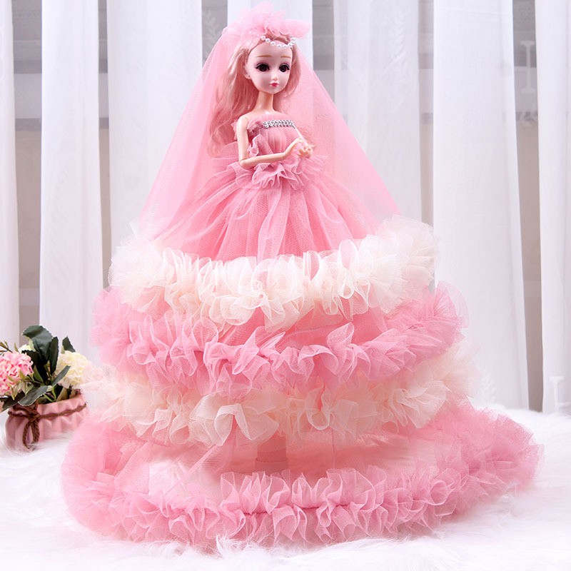 Búp bê công chúa  Bối rối Barbie Bộ búp bê Cô gái đồ chơi Sáng tạo Món quà cho bé 45cm