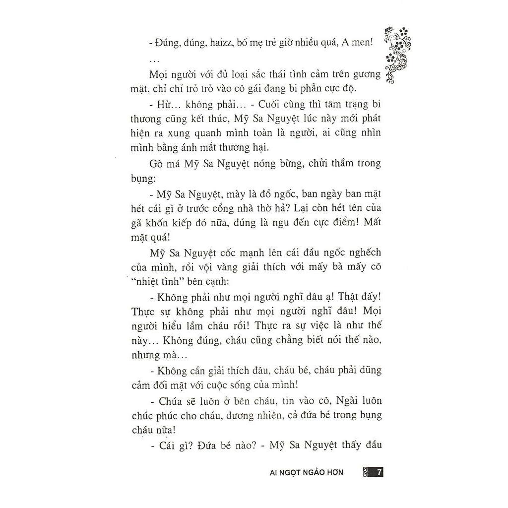 Sách - Ai Ngọt Ngào Hơn