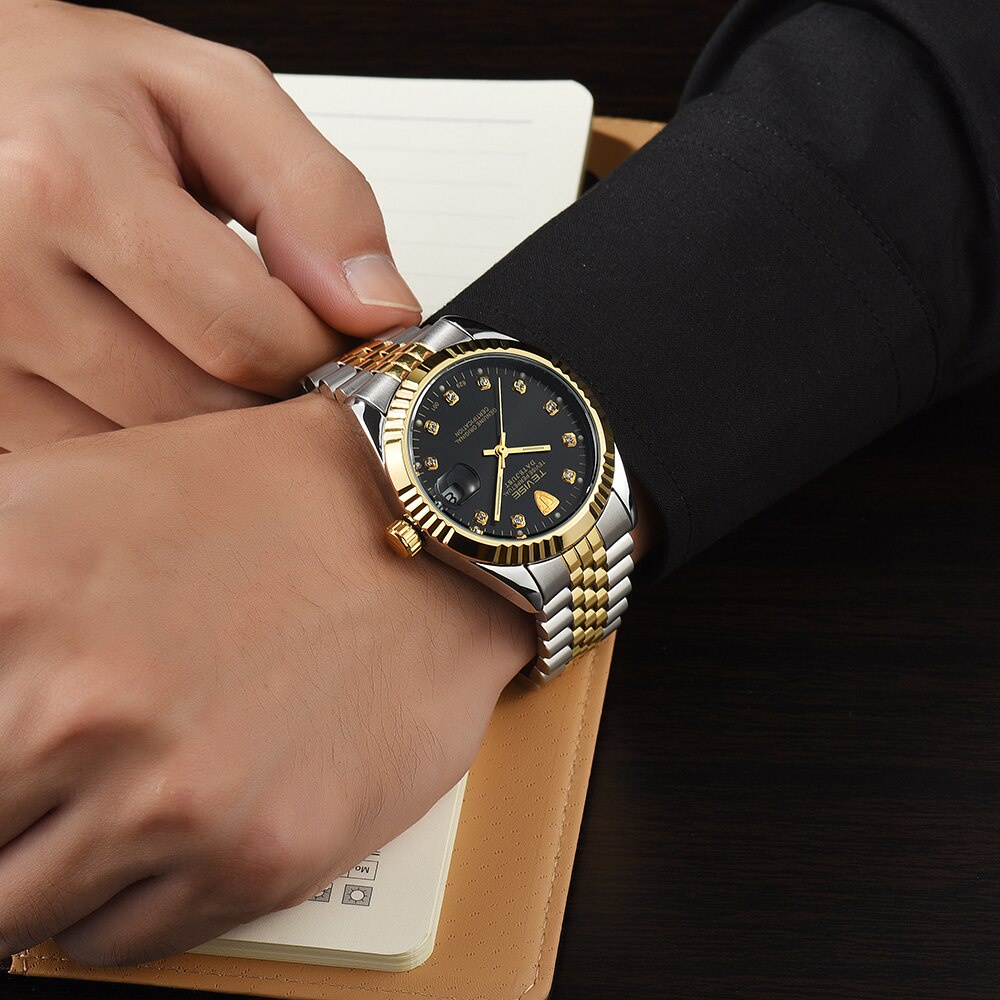 [ Đồng Hồ Cơ ]Đồng Hồ Nam Cơ Tự Động Cao Cấp Chống Nước Chống Xước | BigBuy360 - bigbuy360.vn