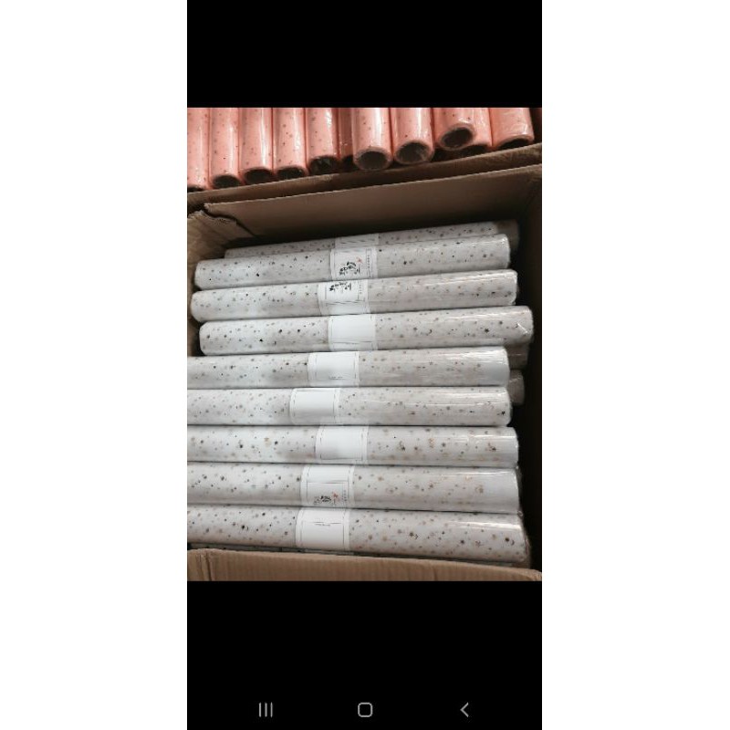 Giấy gói hoa lưới ánh sao mới