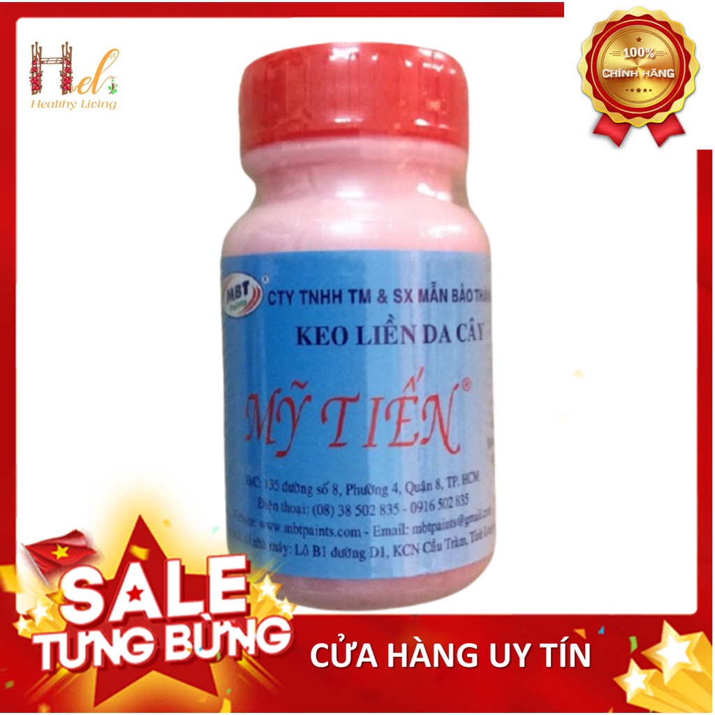 Keo Liền Da Cây - Keo Liền Sẹo Mỹ Tiến Lọ 100g