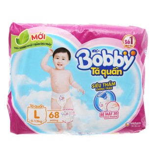 Tã quần bobby siêu đại m74/l68/xl62/xxl56