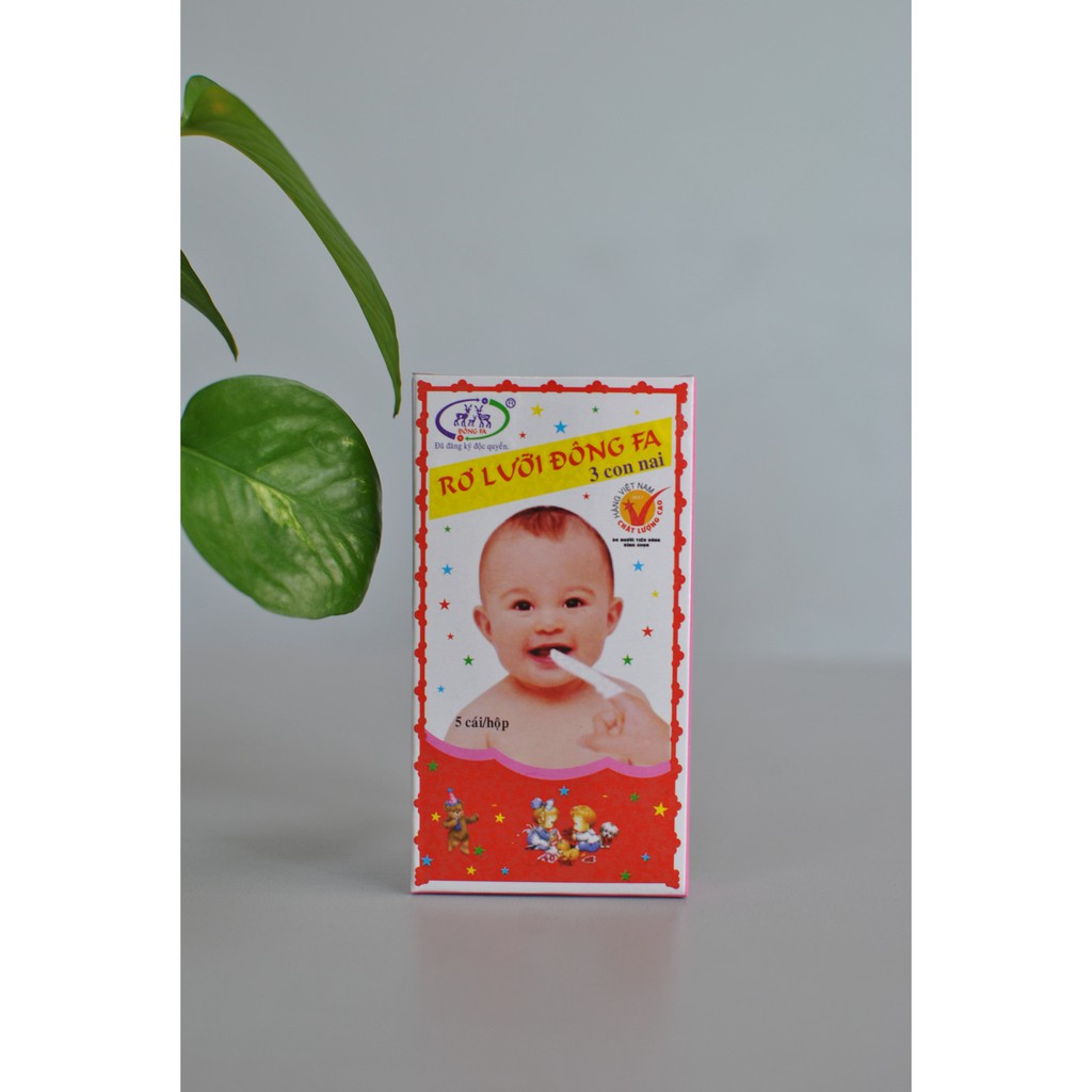 COMBO 3 HỘP  RƠ LƯỠI ĐÔNG PHA - SẢN PHẨM VỆ SINH LƯỠI CHO TRẺ