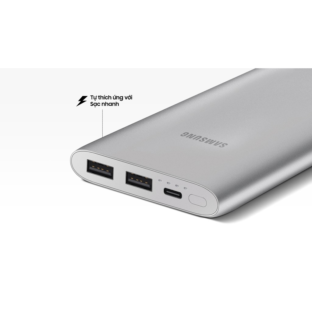 Pin dự phòng sạc nhanh 2 cổng Samsung 10000mAh EB-P1100C chính hãng ( Type C )