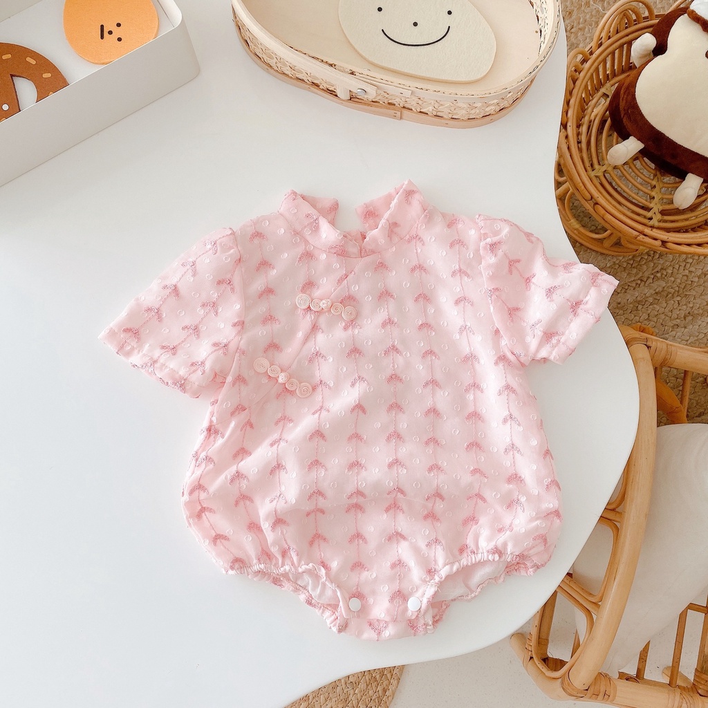 Bodysuit bé sơ sinh, áo sơ sinh cho bé từ 1 tháng đến 1 tuổi thời trang chất liệu cotton 100% cao cấp BD202