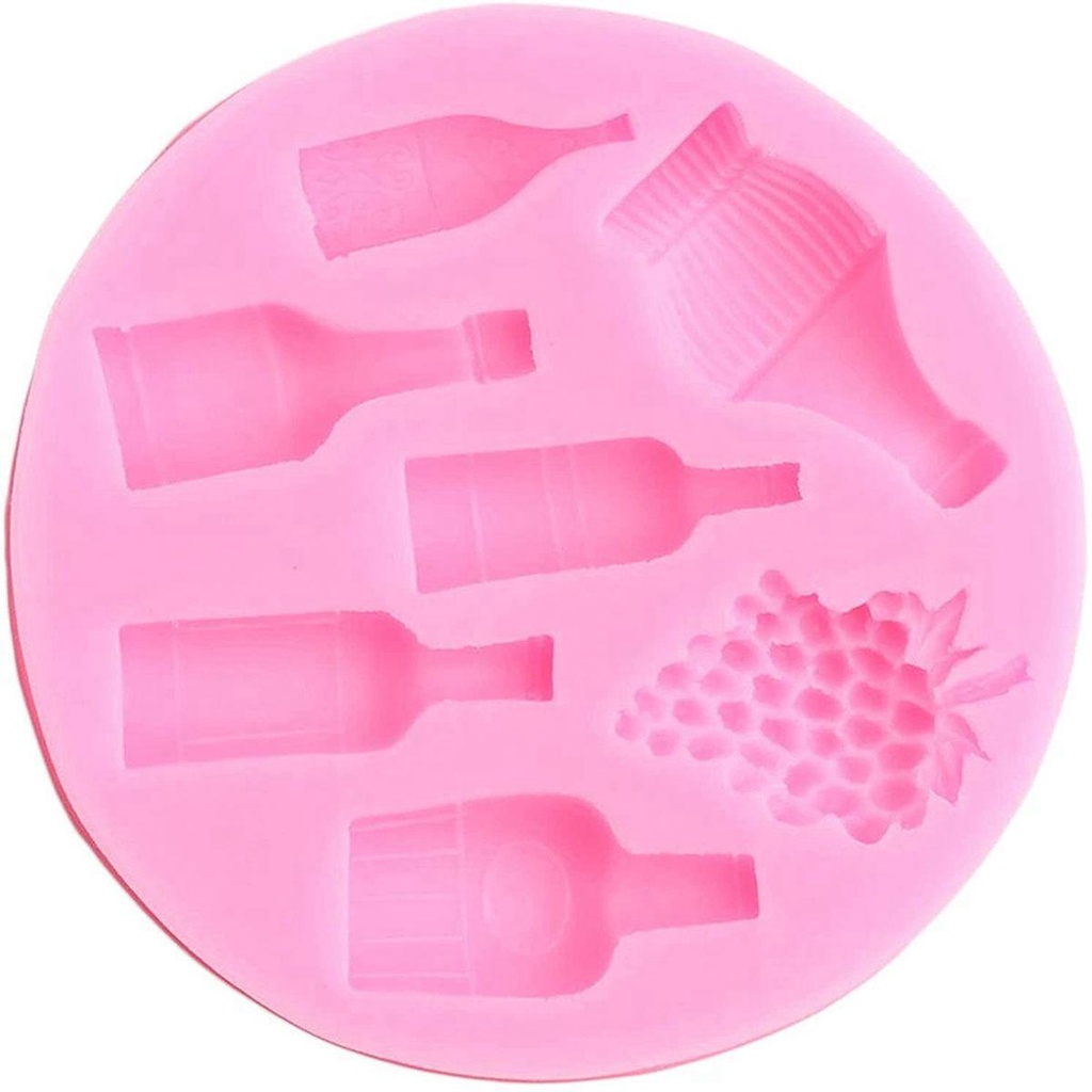 AUGUSTINA Khuôn Silicone Làm Bánh Tạo Hình 3D Độc Đáo Tiện Dụng