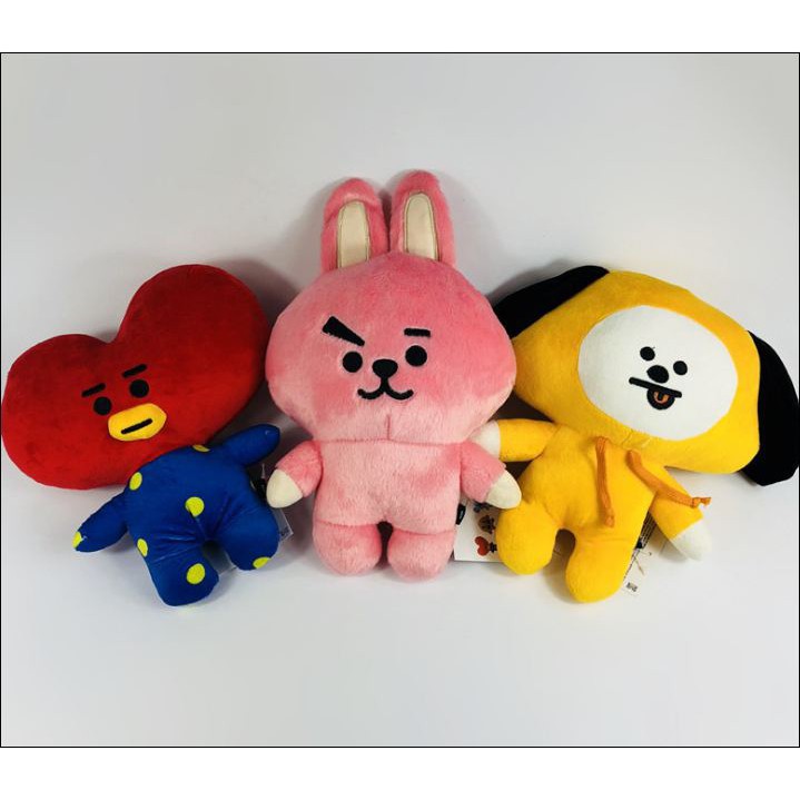 (cao 20cm Sỉ 45k) Gấu bông Bt 21 gấu bông BTS Doll phụ kiện dành cho doll nhóm nhạc idol anime chibi