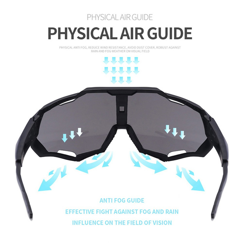 AIELBRO Kính Mát Chắn Gió Chống Sương Mù Cho Người Đi Xe Máy Xe Đạp