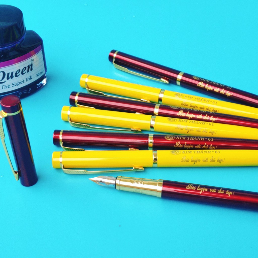 Bút Máy Kim Thành 61  Siêu bền nét viết thanh đậm cho các bé luyện chữ