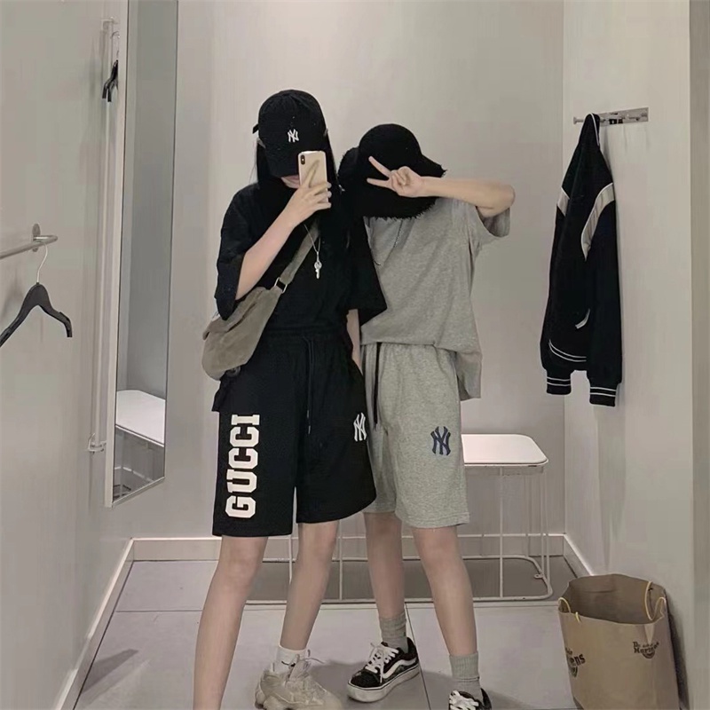 MLB Quần Short Thể Thao In logo Thời Trang Cho Nam Và Nữ