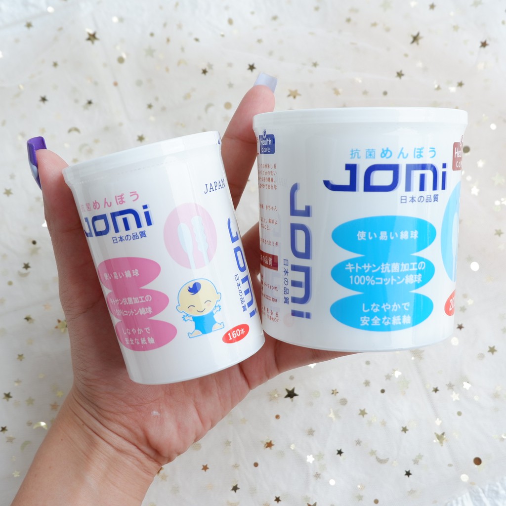 [Mã FMCGMALL -8% đơn 250k] Tăm bông kháng khuẩn Jomi đủ loại, người lớn trẻ em sơ sinh chính hãng Nhật Bản NPP Shoptido