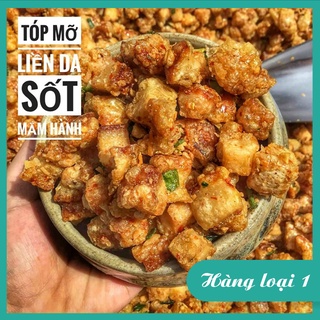 Tóp mỡ cháy tỏi, tóp mỡ chiên giòn lọai 1 , hũ 200 gram, hàng ngon nhà làm