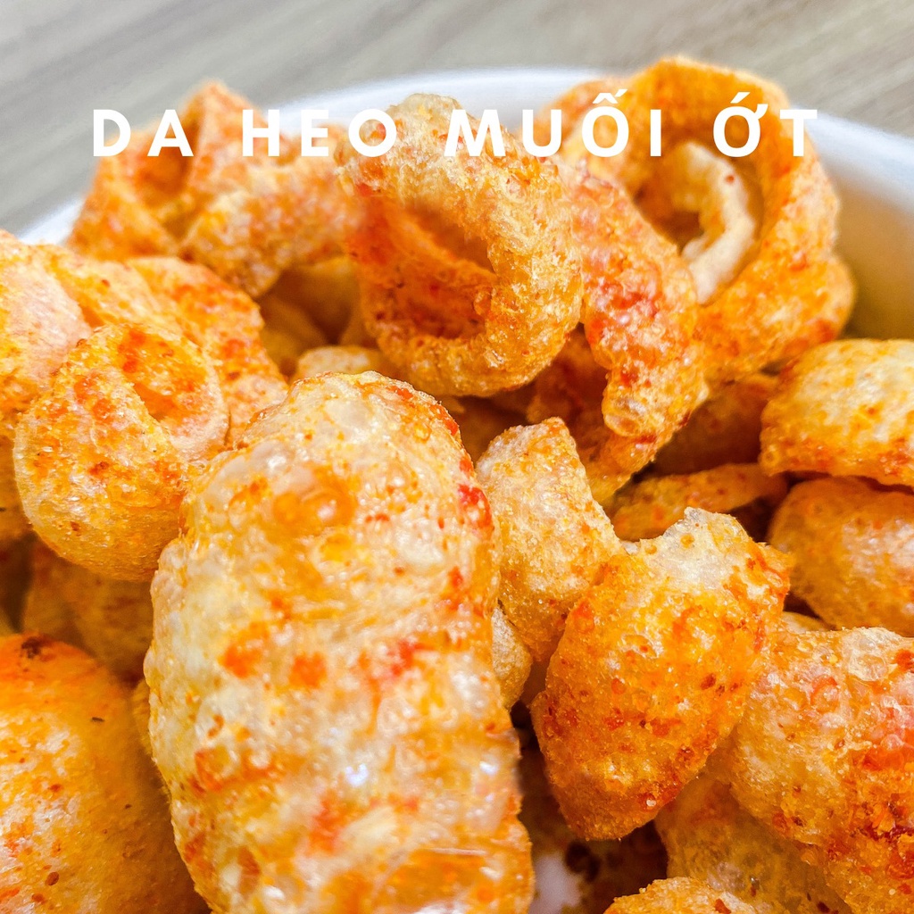 Da Heo Muối Ớt 150G Ăn Vặt Ngon Giao Hàng Siêu Tốc Samsam đến rồi | BigBuy360 - bigbuy360.vn