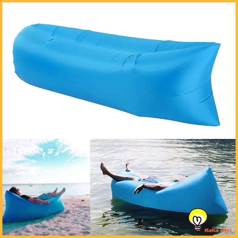 [KaKa Toys] Inflatable Sofa Air Bed Lounger Chair Sleeping Bag Mattress Couch