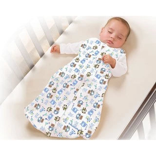 Túi ngủ ngôi sao cho bé chất liệu 100% cotton ấm áp, thoáng mát - Nhộng chũn cho bé từ 6 tháng 9kg trở lên