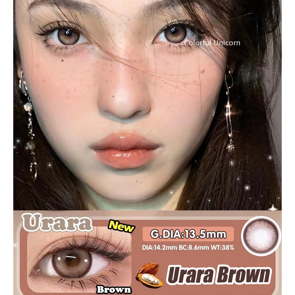 Kính áp tròng Colorhunter Dùng 1 Năm 14.2mm 0 - 8 Độ 1 cặp
