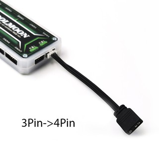 Cáp chuyển đổi tín hiệu LED ARGB 3Pin 5V - 6Pin Coolmoon