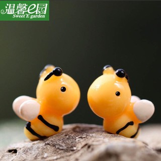 Chú Ong Vàng Mini Phụ Kiện Tiểu Cảnh, Chậu Cây, Bể Cá
