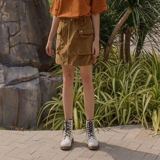 Chân váy nhung gân CODUROY SKIRT